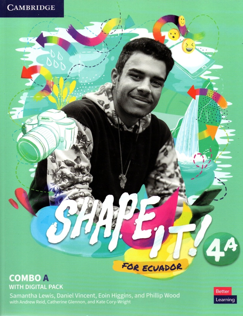 SHAPE IT FOR ECUADOR LEVEL 4A COMBO STUDENTS BOOK AND WORKBOOK WITH DIGITAL PACK