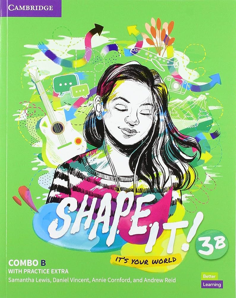 SHAPE IT LEVEL 3B COMBO STUDENTS BOOK AND WORKBOOK WITH PRACTICE EXTRA