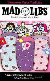 SLEEPOVER PARTY MAD LIBS-MAD LIBS