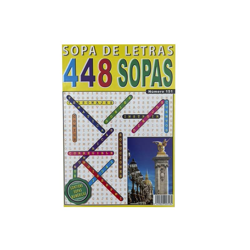 SOPA DE LETRAS 448