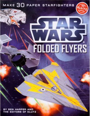 STAR WARS FOLDED FLYERS: MAKE 30 PAPER
