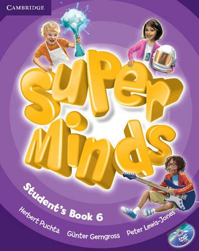 SUPER MINDS 6 STUDENTS BOOK WITH DVD-ROM
