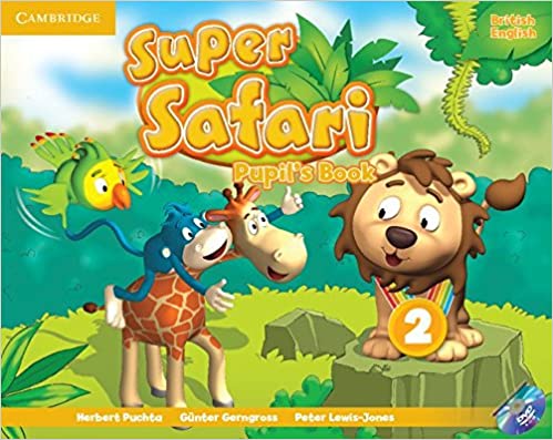 SUPER SAFARI PUPILS LV 2 BOOK WITH DVD-ROM