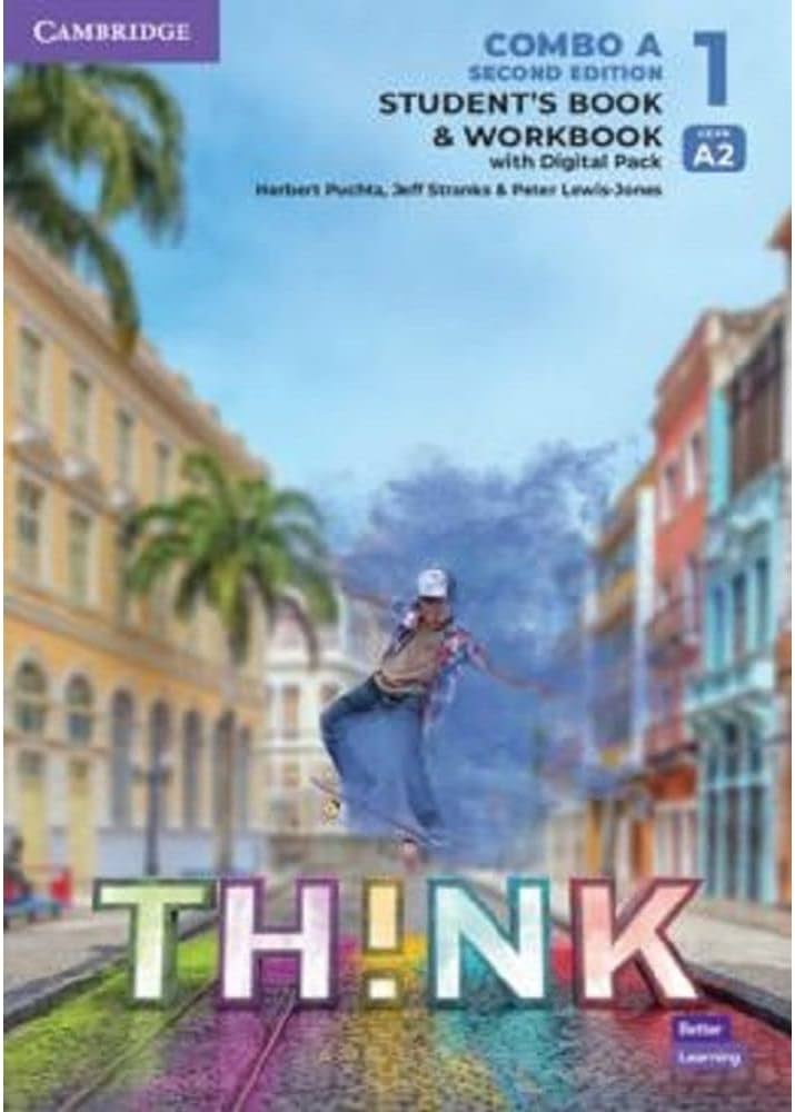 THINK LEVEL 1 STUDENTS BOOK AND WORKBOOK WITH DIGITAL PACK COMBO A BRITISH ENGLISH
