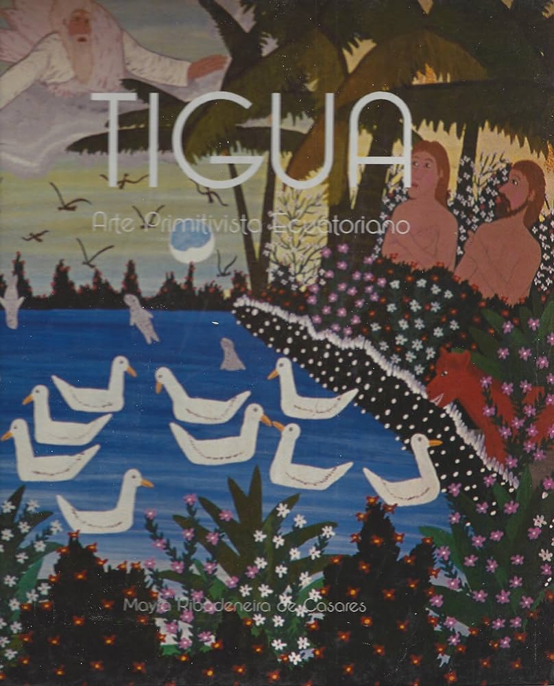 TIGUA ARTE PRIMITIVO ECUATORIANO