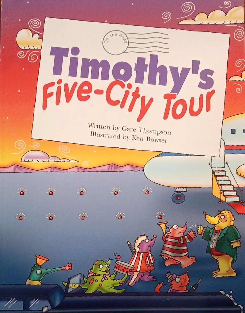 TIMOTHY'S FIVE-CITY TOUR