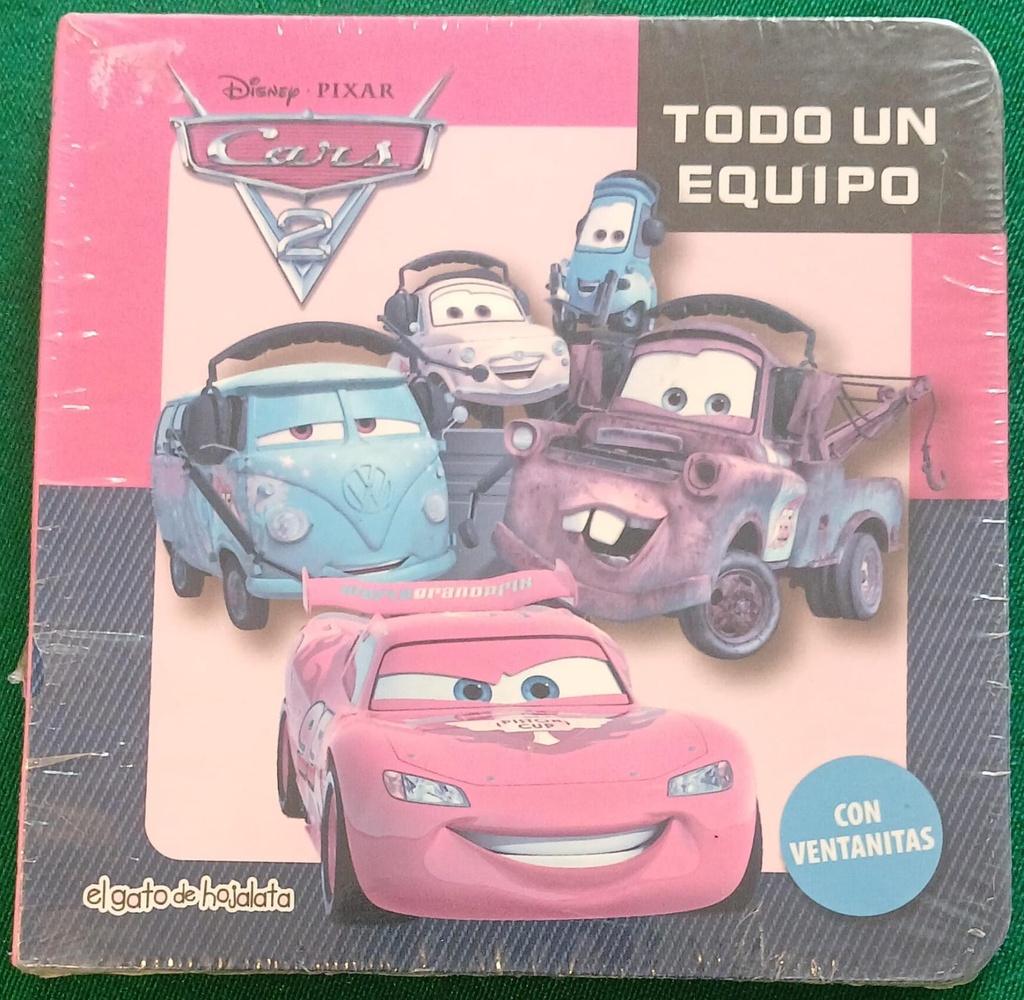 TODO UN EQUIPO CARS DISNEY
