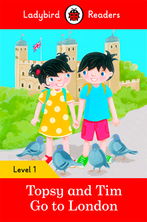 TOPSY AND TIM GO TO LONDON LV 1 (LADYBIRD READERS)