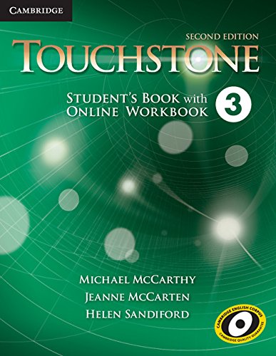 TOUCHSTONE 3 2ED STUDENTS BOOK WITH ONLINE WORKBOOK