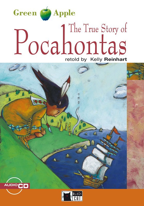 TRUE STORY OF POCAHONTAS, THE BOOK + CD