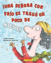 UNA SEÑORA CON FRIO SE TRAGO UN POCP DE NIEVE¡