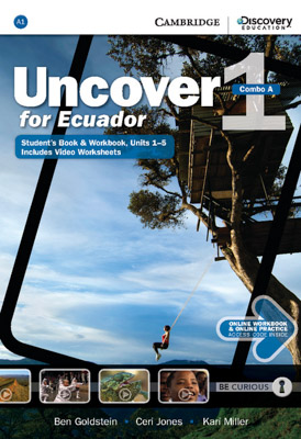UNCOVER 1A FOR ECUADOR COMBO WITH ONLINE WORKBOOK AND ONLINE PRACTICE