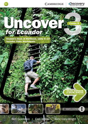 UNCOVER 3B FOR ECUADOR COMBO WITH ONLINE WORKBOOK AND ONLINE PRACTICE
