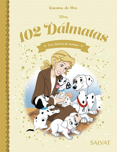 102 DALMATAS CLASICOS DORADOS DISNEY