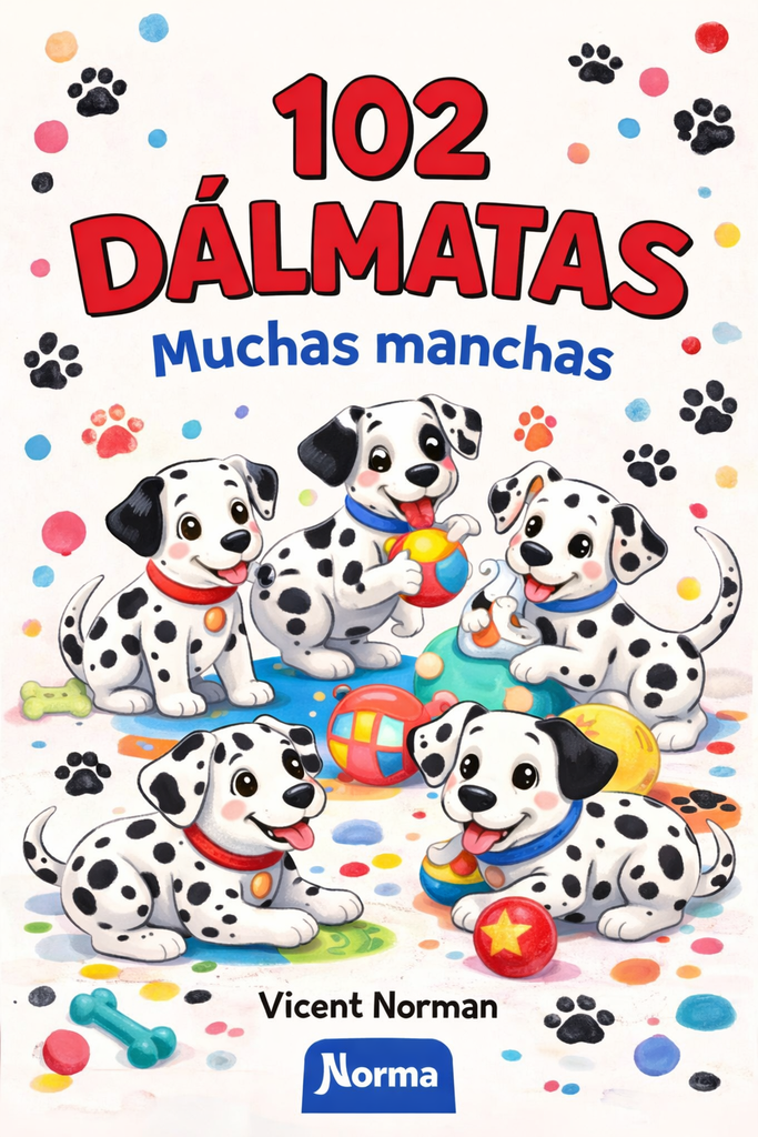 102 DALMATAS MUCHAS MANCHAS