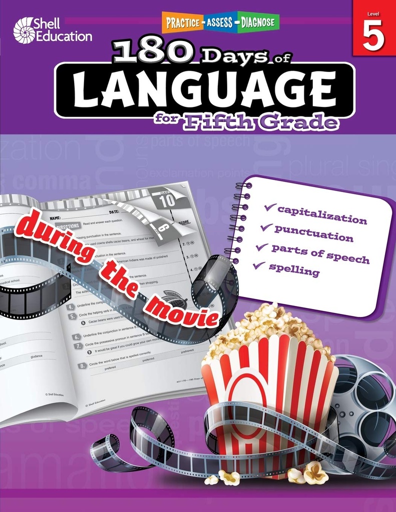 180 DAYS OF LANGUAGE FOR FIFTH GRADE