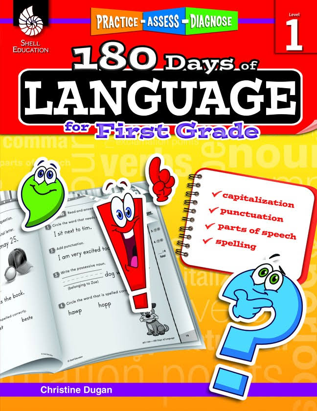 180 DAYS OF LANGUAGE FOR FIRST GRADE