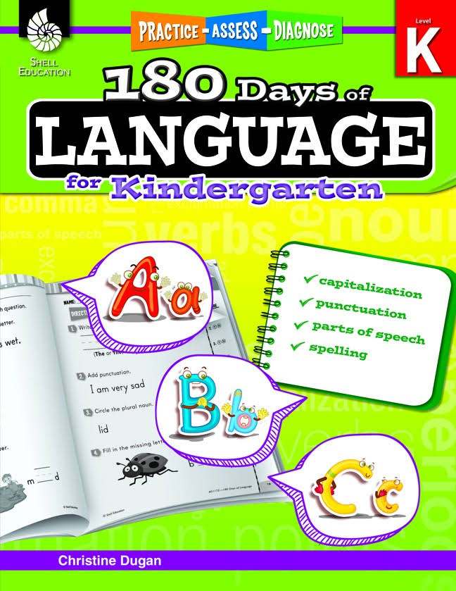 180 DAYS OF LANGUAGE FOR KINDERGARTEN