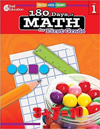 180 DAYS OF MATH FOR FIRST GRADE PRACTICE,ASSESS, AND DIAGNOSE