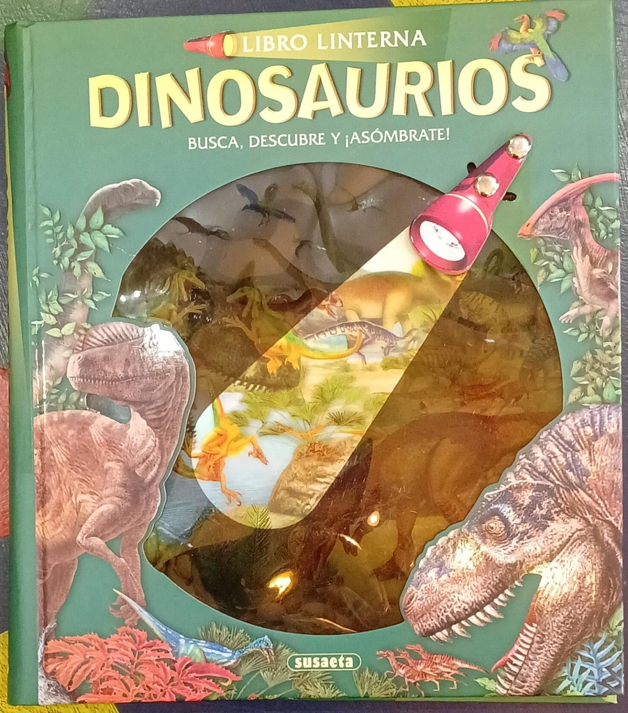 LIBRO LINTERNA DINOSAURIOS