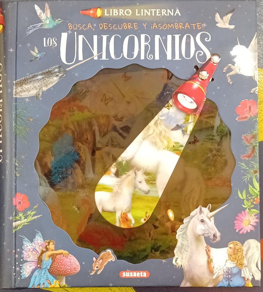 LIBRO LINTERNA LOS UNICORNIOS
