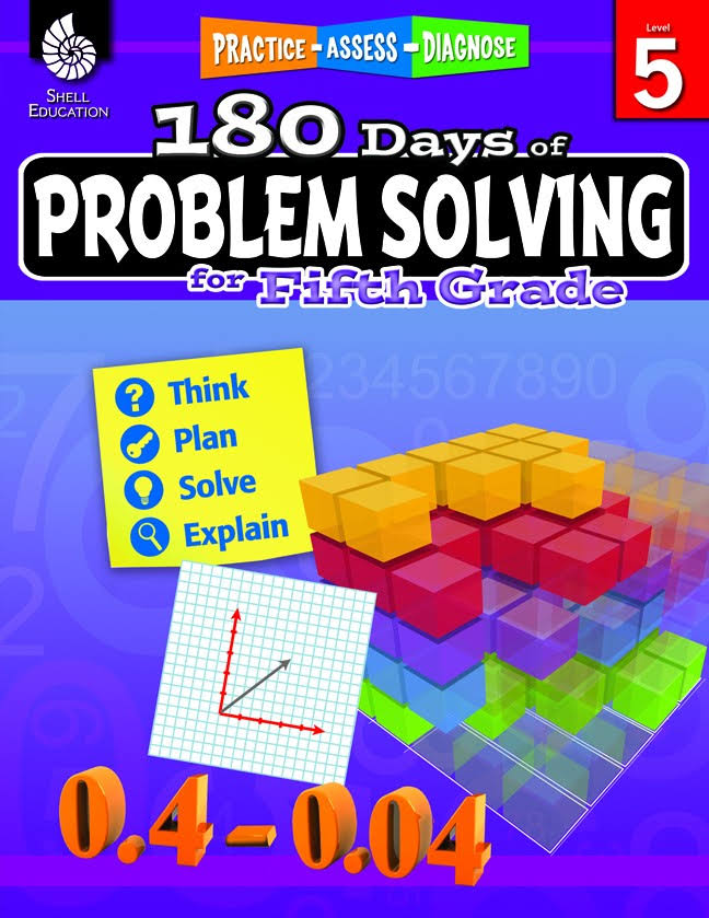 180 DAYS OF PROBLEM SOLVING FOR FIFTH GRADE