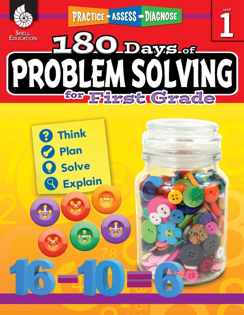 180 DAYS OF PROBLEM SOLVING FOR FIRST GRADE