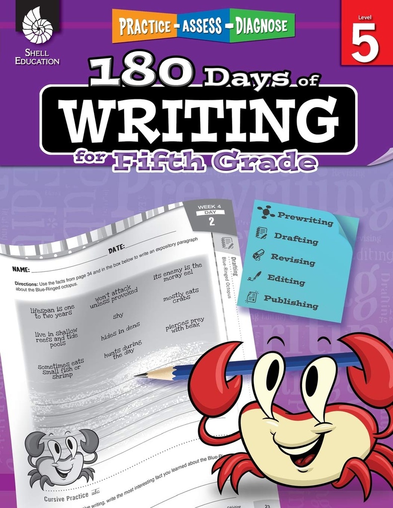 180 DAYS OF WRITING FOR FIFTH GRADE
