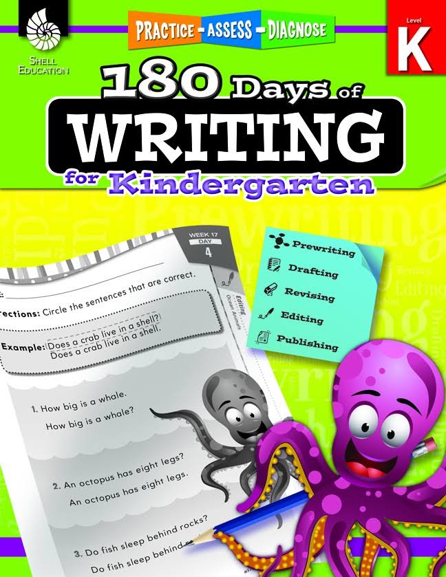 180 DAYS OF WRITING FOR KINDERGARTEN