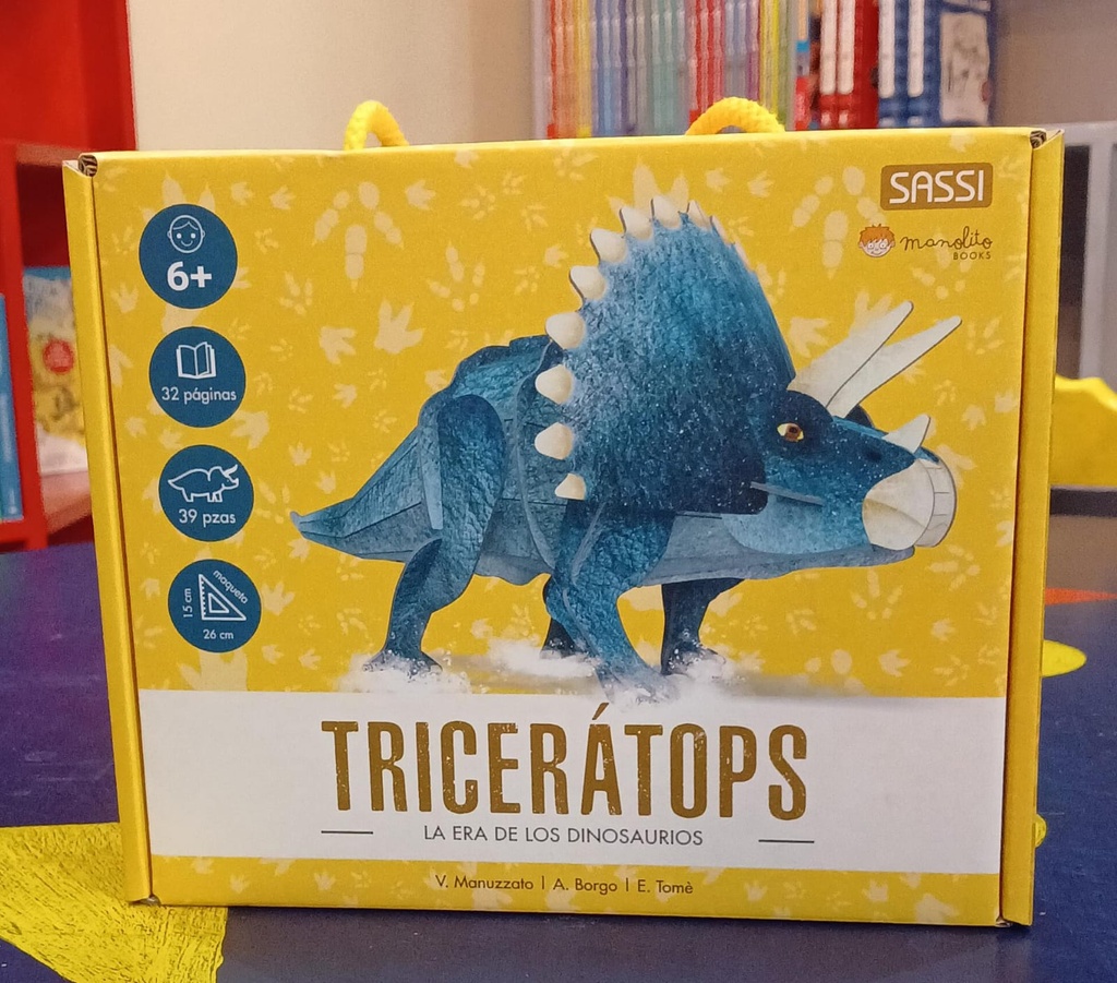 TRICERATOPS LA ERA DE LOS DINOSAURIOS