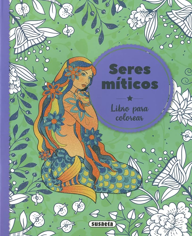 SERES MITICOS LIBRO PARA COLOREAR