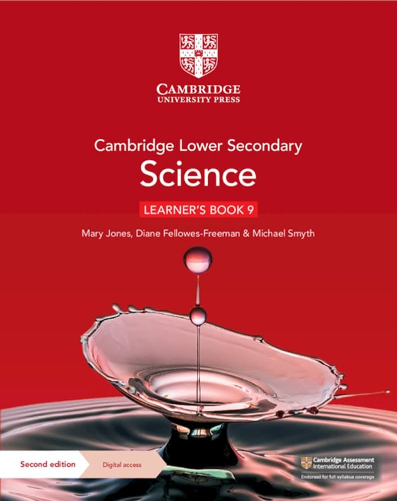CAMBRIDGE LOWER BOOK 9 SECONDARY SCIENCE LEARNERS  WITH DIGITAL ACCESS