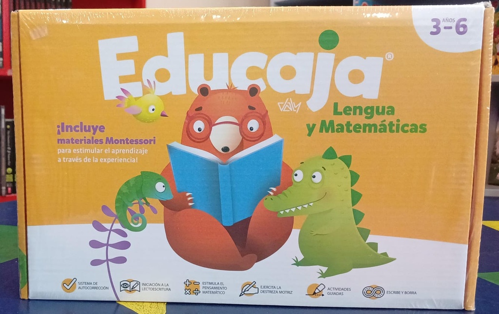 EDUCAJA LENGUA Y MATEMATICAS 3 - 6 AÑOS