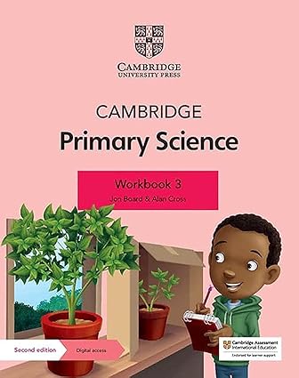 CAMBRIDGE PRIMARY SCIENCE WORKBOOK WITH DIGITAL RESOURCE 3