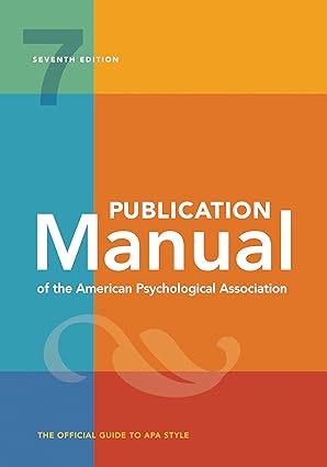 PUBLICATION MANUAL