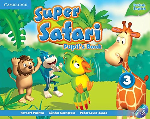 SUPER SAFARI PUPILS LV 3 BOOK WITH DVD-ROM