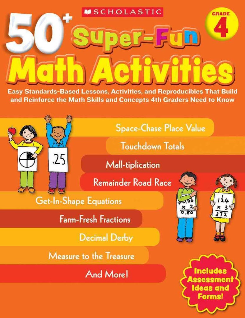 50 SUPER FUN GR 4 MATH ACTIVITIES