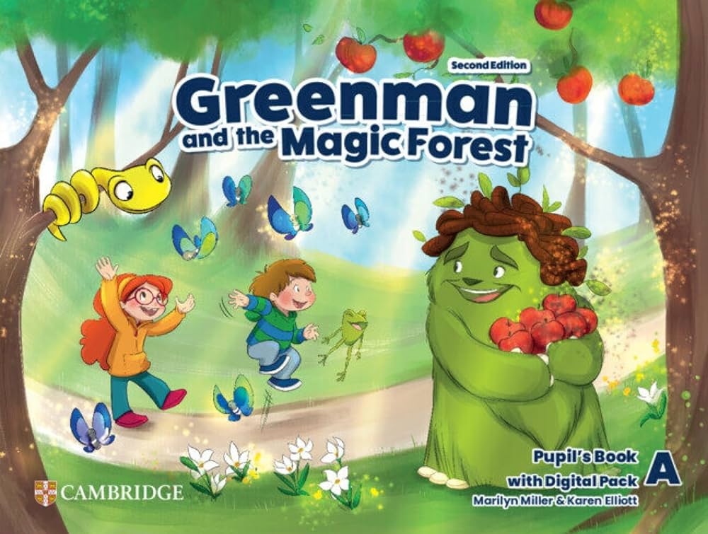 GREENMAN AND THE MAGIC FOREST LEVEL A PUPIL’S BOOK WITH DIGITAL PACK 2ND EDITION