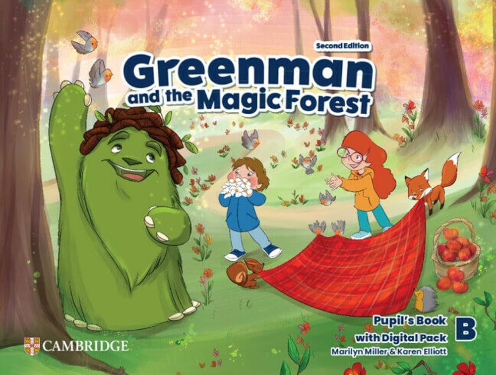 GREENMAN AND THE MAGIC FOREST PUPIL’S BOOK LEVEL B  WITH DIGITAL PACK 2ND EDITION