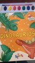 DINOSAURIOS A PINTAR C/ACUARELA