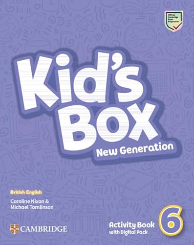 KID'S BOX NEW GENERATION LEVEL 6 ACTIVITY BOOK WITH DIGITAL PACK BRITISH ENGLISH