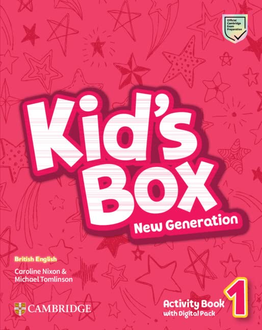 KID'S BOX NEW GENERATION LEVEL 1 ACTIVITY BOOK WITH DIGITAL PACK BRITISH ENGLISH