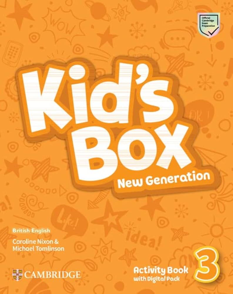 KID'S BOX NEW GENERATION LEVEL 3 ACTIVITY BOOK WITH DIGITAL PACK BRITISH ENGLISH