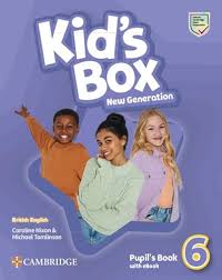 KID'S BOX NEW GENERATION LEVEL 6 PUPIL'S BOOK WITH EBOOK BRITISH ENGLISH