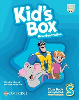 KID'S BOX NEW GENERATION STARTER CLASS BOOK WITH DIGITAL PACK AMERICAN ENGLISH