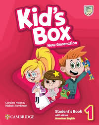 KID'S BOX NEW GENERATION LEVEL 1 SB WITH EBOOK AMERICAN ENGLISH