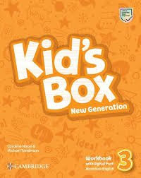KID'S BOX NEW GENERATION LEVEL 3 WORKBOOK WITH DIGITAL PACK AMERICAN ENGLISH