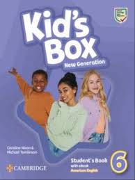 KID'S BOX NEW GENERATION LEVEL 6 SB WITH EBOOK AMERICAN ENGLISH