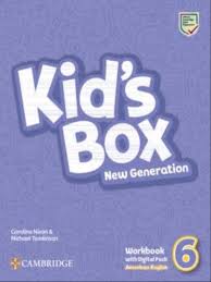 KID'S BOX NEW GENERATION LEVEL 6 WORKBOOK WITH DIGITAL PACK AMERICAN ENGLISH