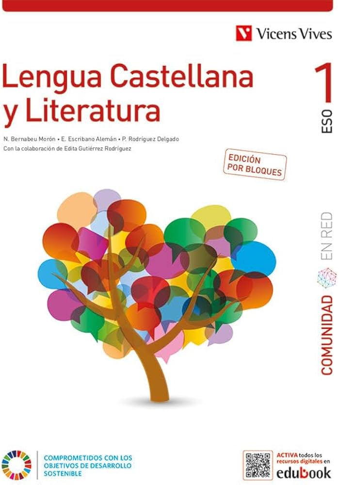LENGUA CASTELLANA Y LITERATURA 1º ESO BLOQUES COMUNIDAD EN RED